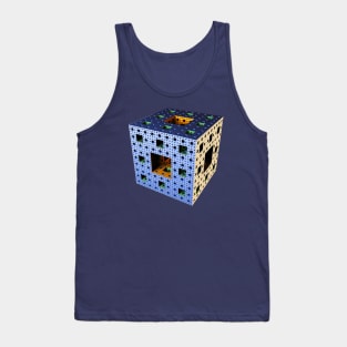 Fractal- Menger Sponge Tank Top